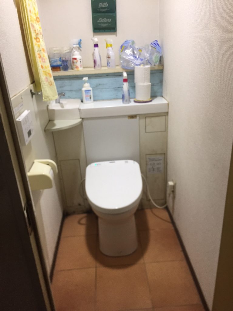 中坂さまトイレ施工前